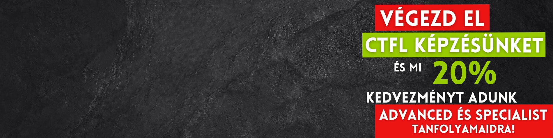 ISTQB Certified Tester Foundation Level vizsgafelkészítő