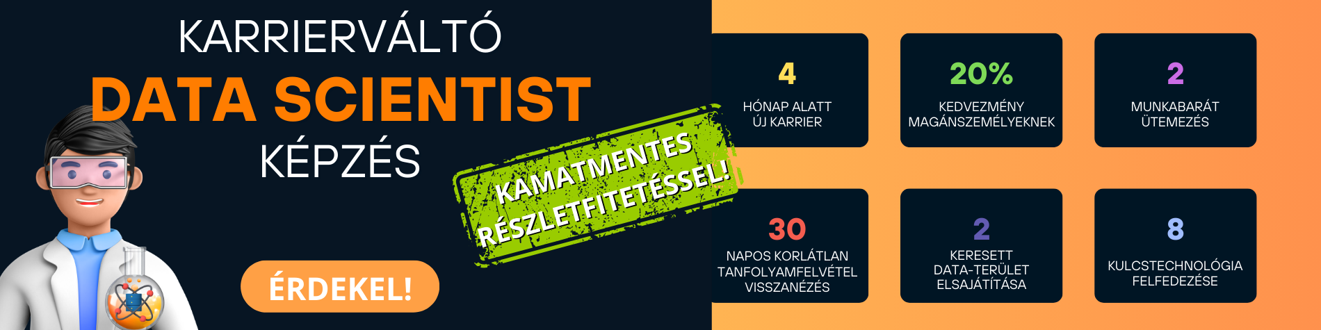 AI képzések listája